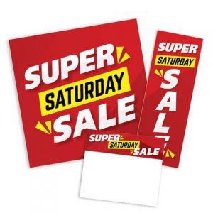 Holiday & Sale Sign Kits